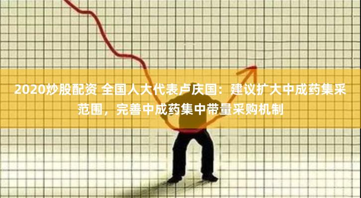 2020炒股配资 全国人大代表卢庆国：建议扩大中成药集采范围，完善中成药集中带量采购机制